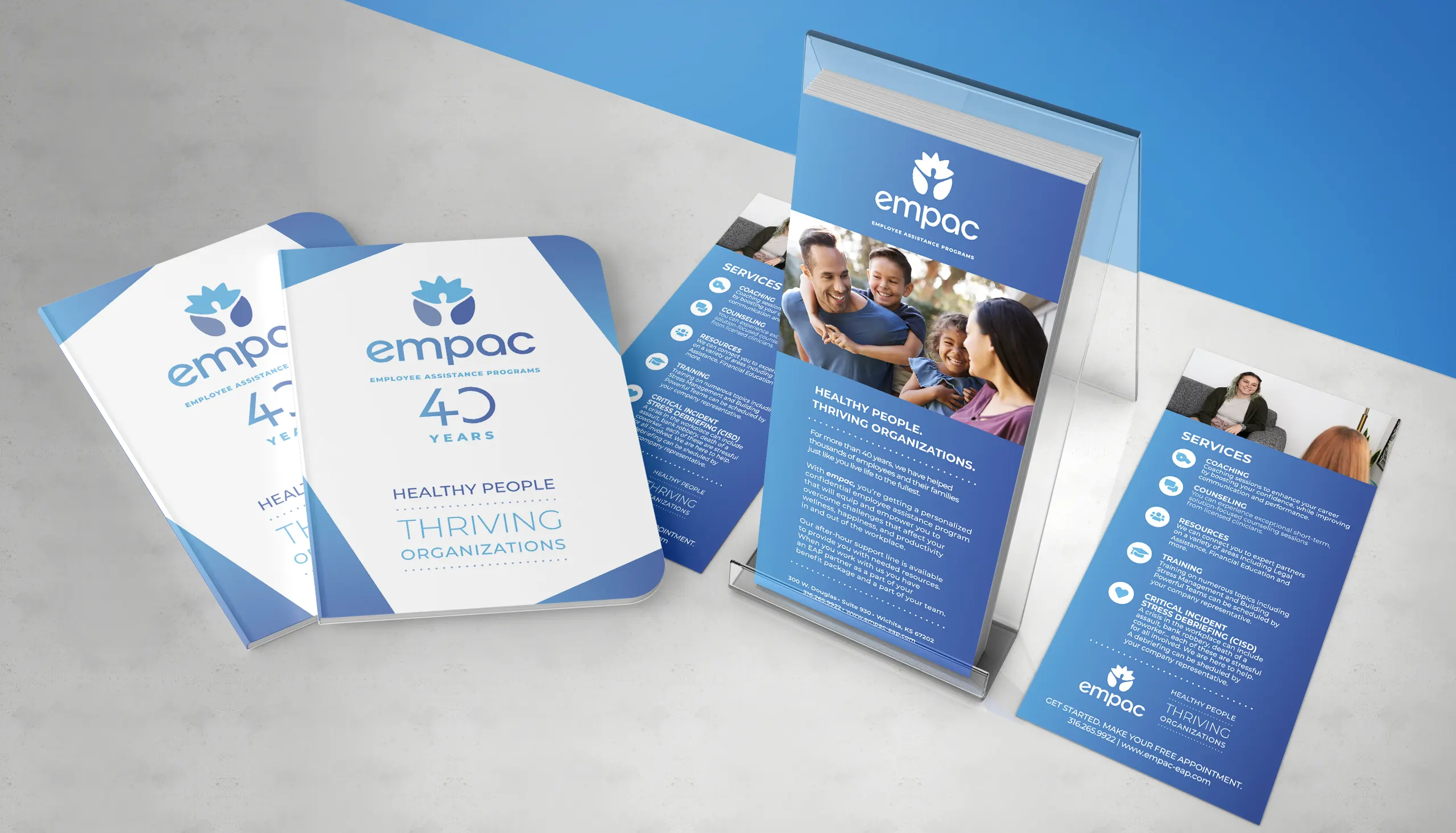 empac graphic design marketing print brochure design